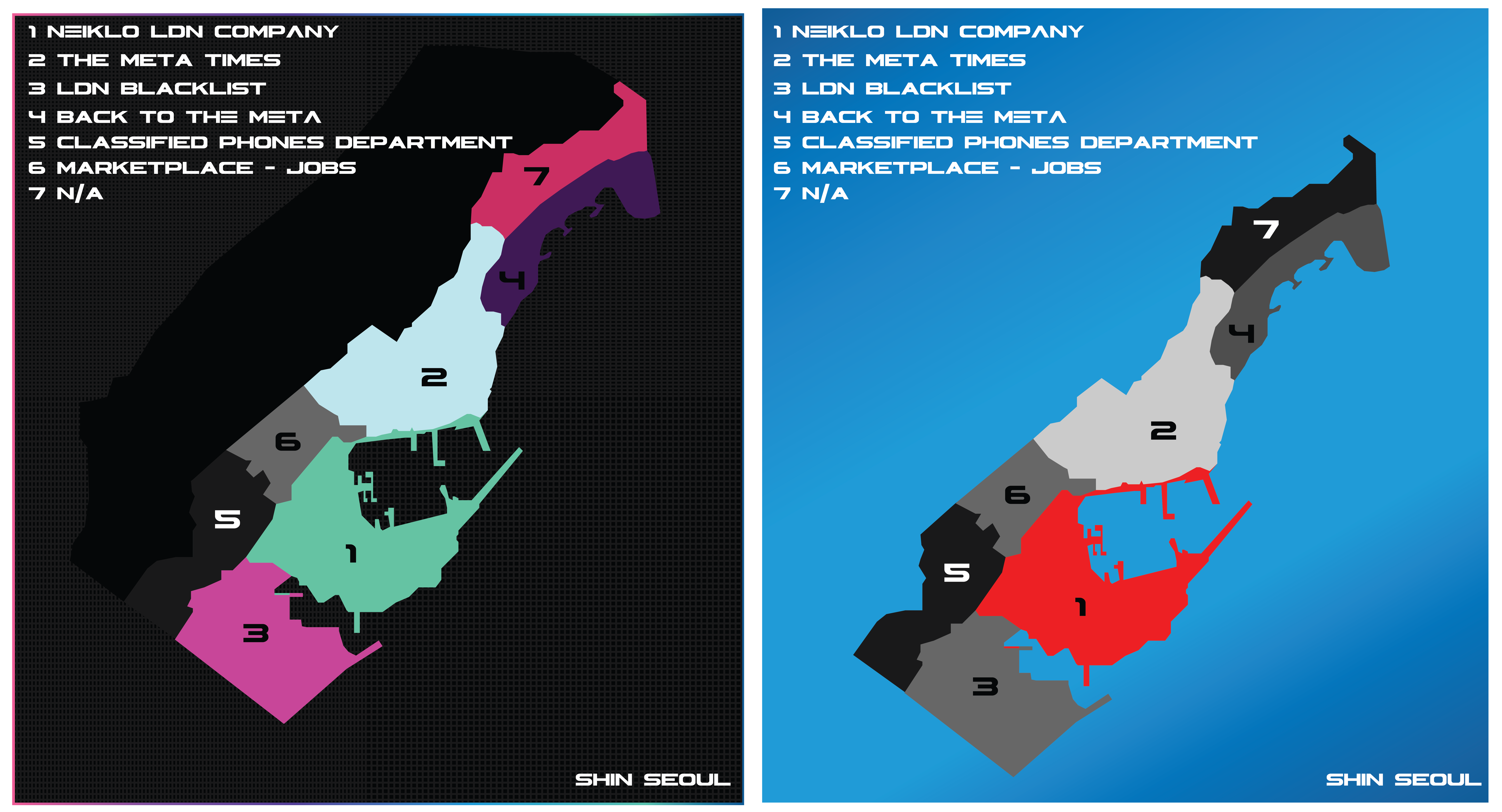 NEIKLO intelligence map representing Shin Seoul